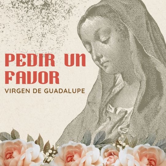 Pedir a la Virgen de Guadalupe un favor